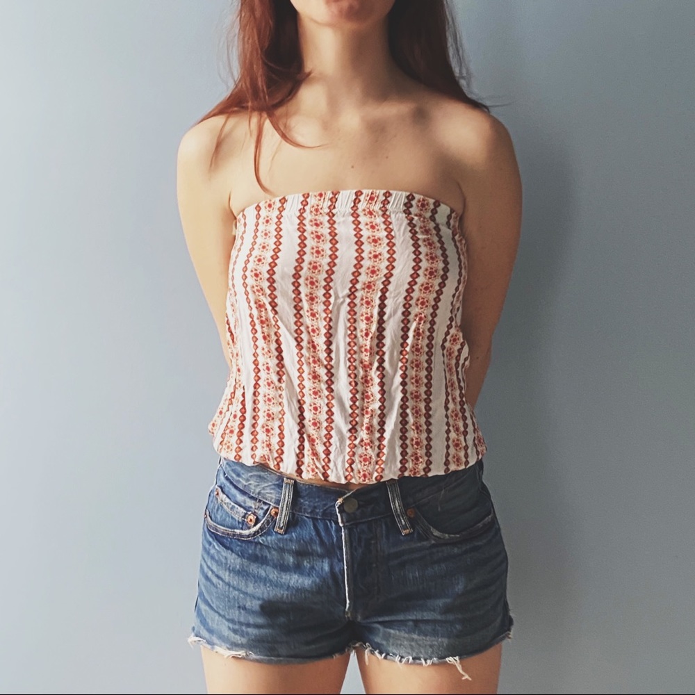 Printed tube top